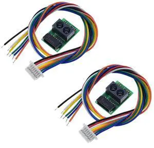 2pcs GP2Y0E03 Infrared Distance Measurement Sensor Module 4-50CM Range I2C Analog Output 2.7V-5V for Cleaning Robot 2pcs GP2Y0E03 Infrared Distance Measurement Sensor Module 4-50CM Range I2C Analog Output 2.7V-5V for Cleaning Robot