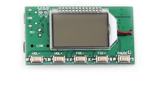 Digital FM Transmitter Module FM Transmitter Stereo Frequency Modulation DSP PLL Digital FM Transmitter Module FM Transmitter Stereo Frequency Modulation DSP PLL