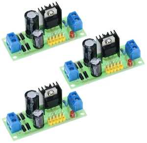 3pcs L7805 LM7805 3-Terminal Voltage Stabilizer 5V Voltage Stabilizer Power Modu 3pcs L7805 LM7805 3-Terminal Voltage Stabilizer 5V Voltage Stabilizer Power Modu