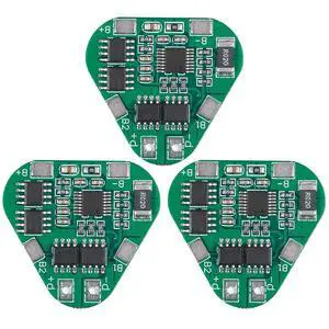 3PCS 3S 12V 8A Lithium Battery Protection Board,10.8V 11.1V 12.6V PCB BMS Overcharge Over-Discharge Protection Board Module for 3 Li-ion Cell Pack 3PCS 3S 12V 8A Lithium Battery Protection Board,10.8V 11.1V 12.6V PCB BMS Overcharge Over-Discharge Protection Board Module for 3 Li-ion Cell Pack