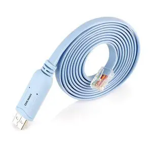 USB Console Cable to RJ45 and USB to DB9 Serial Cable for Windows 10,8,7,Vista,XP,2000,Linux and Mac OS(6ft) USB Console Cable to RJ45 and USB to DB9 Serial Cable for Windows 10,8,7,Vista,XP,2000,Linux and Mac OS(6ft)