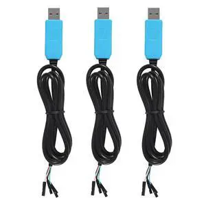3Pack PL2303TA USB to TTL Serial Cable Debug Console Cable for Raspberry Pi 3Pack PL2303TA USB to TTL Serial Cable Debug Console Cable for Raspberry Pi