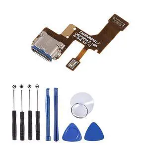 USB Charging Port Dock Flex Cable Replacement for Stylo 6 Q730 Q730AM Q730TM Q730NM with Tools (6.8 Inch) USB Charging Port Dock Flex Cable Replacement for Stylo 6 Q730 Q730AM Q730TM Q730NM with Tools (6.8 Inch)