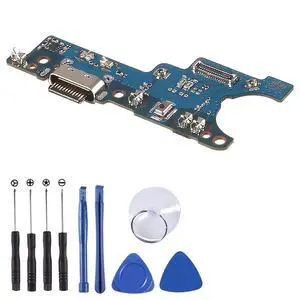 USB Type C Charging Port Flex Cable Replacement for Galaxy A11 2020 A115 SM-A115U A115U1 A115A A115W A115R4 A115T Port Flex Cable Repair Part incl Tools USB Type C Charging Port Flex Cable Replacement for Galaxy A11 2020 A115 SM-A115U A115U1 A115A A115W A115R4 A115T Port Flex Cable Repair Part incl Tools
