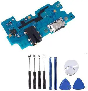 Dock Connector USB Charging Port Flex Cable Replacement Compatible with Galaxy A50 A505F 6.4 inch 2019 with Tools(for A50) Dock Connector USB Charging Port Flex Cable Replacement Compatible with Galaxy A50 A505F 6.4 inch 2019 with Tools(for A50)