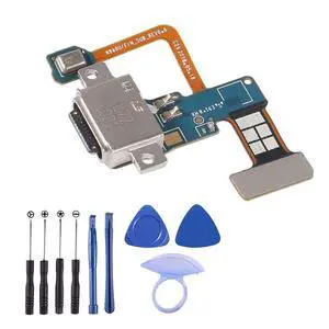 USB Charger Port Flex Cable Replacement for Galaxy Note 9 N960U N960F (All USA Carriers)+Tools (for Note 9 N960U N960F) USB Charger Port Flex Cable Replacement for Galaxy Note 9 N960U N960F (All USA Carriers)+Tools (for Note 9 N960U N960F)