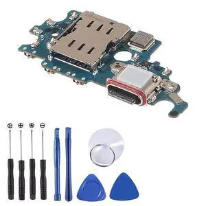 USB Charger Port Dock Flex Cable Replacement Compatible for Galaxy S21 5G G991U SM-G991B SM-G991U1 Type C USB Charger Dock Connector incl Tools USB Charger Port Dock Flex Cable Replacement Compatible for Galaxy S21 5G G991U SM-G991B SM-G991U1 Type C USB Charger Dock Connector incl Tools