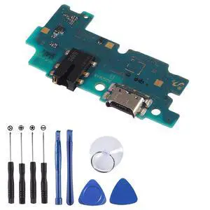 USB Charger Port Flex Cable Replacement for Galaxy A50 SM-A505U A502U 2019 Audio Jack Flex Cable USA Version A50 Charger Board Repair Part (for A50 A505U) USB Charger Port Flex Cable Replacement for Galaxy A50 SM-A505U A502U 2019 Audio Jack Flex Cable USA Version A50 Charger Board Repair Part (for A50 A505U)