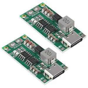 2PCS Multi-Cell 2S 3S 4S Type-C USB Boost Converter to 8.4V 12.6V 16.8V Step-Up Power Module LiPo Polymer Li-Ion Charger Protection Board (3S 2A) 2PCS Multi-Cell 2S 3S 4S Type-C USB Boost Converter to 8.4V 12.6V 16.8V Step-Up Power Module LiPo Polymer Li-Ion Charger Protection Board (3S 2A)