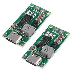 2PCS Multi-Cell 2S 3S 4S Type-C USB Boost Converter to 8.4V 12.6V 16.8V Step-Up Power Module LiPo Polymer Li-Ion Charger Protection Board (4S 2A) 2PCS Multi-Cell 2S 3S 4S Type-C USB Boost Converter to 8.4V 12.6V 16.8V Step-Up Power Module LiPo Polymer Li-Ion Charger Protection Board (4S 2A)