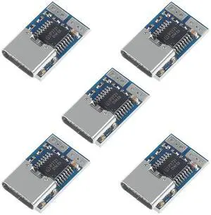5PCS Type-C PD Decoy Module PD23.0 to DC DC Trigger Module QC4 Charger 12V 20V 5A PDC004-PD Type-C Input Module (20V) 5PCS Type-C PD Decoy Module PD23.0 to DC DC Trigger Module QC4 Charger 12V 20V 5A PDC004-PD Type-C Input Module (20V)