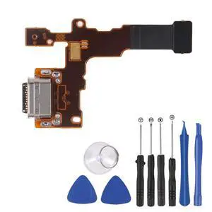 Replacement USB Charger Port Flex Cable with Microphone for Stylo 4 Q710AL Q710TS Q710MS Q710CS Q710US with Tools (for Stylo 4 Q710) Replacement USB Charger Port Flex Cable with Microphone for Stylo 4 Q710AL Q710TS Q710MS Q710CS Q710US with Tools (for Stylo 4 Q710)