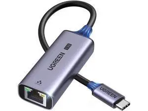 UGREEN 2.5G USB C to RJ45 Ethernet Adapter Aluminum Shell Compatible Thunderbolt 4/3 UGREEN 2.5G USB C to RJ45 Ethernet Adapter Aluminum Shell Compatible Thunderbolt 4/3