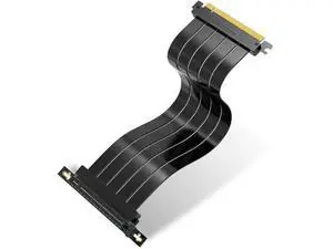 PCIe Gen4 x16 Extreme Flexible GPU Riser Cable, Right Angle PCIe 4.0 Extension Card, 11.8 Inch (30cm) Full Speed Graphics Card Extender PCIe Gen4 x16 Extreme Flexible GPU Riser Cable, Right Angle PCIe 4.0 Extension Card, 11.8 Inch (30cm) Full Speed Graphics Card Extender
