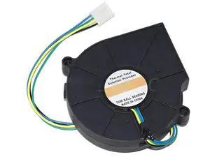 75x75x15mm CPU Blower Fan Replacement Model BB7515BU B127515BU, DC 12V 0.80A 4-Wire PWM Centrifugal Fan with Copper Radiator for Desktop CPU Cooling 75x75x15mm CPU Blower Fan Replacement Model BB7515BU B127515BU, DC 12V 0.80A 4-Wire PWM Centrifugal Fan with Copper Radiator for Desktop CPU Cooling