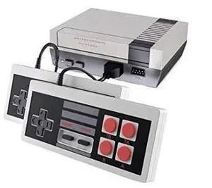 AJMRTC Retro Mini Game Console Built-in 620 Classic Games, AV Output Vintage Video Game System with 2 Wired Controllers for TV, Plug & Play AJMRTC Retro Mini Game Console Built-in 620 Classic Games, AV Output Vintage Video Game System with 2 Wired Controllers for TV, Plug & Play
