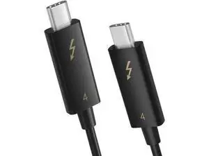 0.7M Thunderbolt 4 USB-C Cable 40Gbps 100W PD Charging 8K Video Output 0.7M Thunderbolt 4 USB-C Cable 40Gbps 100W PD Charging 8K Video Output