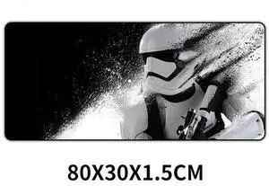 80x30cm XXL Star Wars Gaming Mouse Pad, Large Non-Slip Rubber Desk Mat for Keyboard Mouse, Compatible with Call of Duty Gaming 80x30cm XXL Star Wars Gaming Mouse Pad, Large Non-Slip Rubber Desk Mat for Keyboard Mouse, Compatible with Call of Duty Gaming