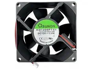 KD1208PTS1 DC Cooling Fan 8025 8CM 12V 2.6W 2-Wire Chassis & Power Supply Fan KD1208PTS1 DC Cooling Fan 8025 8CM 12V 2.6W 2-Wire Chassis & Power Supply Fan