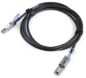 1.5m/4.9ft 100-Ohm External Hybrid Mini SAS Cable, SFF-8644 Mini SAS HD to SFF-8088 Standard Mini SAS, SAS2.0 6Gbps Server RAID HBA Storage Interconnect Cable 1.5m/4.9ft 100-Ohm External Hybrid Mini SAS Cable, SFF-8644 Mini SAS HD to SFF-8088 Standard Mini SAS, SAS2.0 6Gbps Server RAID HBA Storage Interconnect Cable
