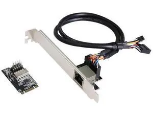 M.2 B/M Key to RJ45 Gigabit Ethernet Adapter Card, 10/100/1000Mbps PCIe Network Card with Realtek RTL8111H Chip for Laptops M.2 B/M Key to RJ45 Gigabit Ethernet Adapter Card, 10/100/1000Mbps PCIe Network Card with Realtek RTL8111H Chip for Laptops