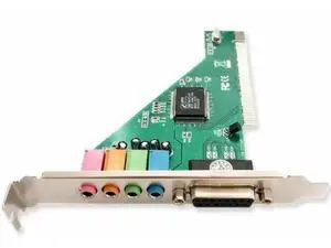 4.1 Channel PCI Sound Card with C-Media 8738 Chip, Internal Desktop PC Independent Audio Expansion Adapter for Motherboard Audio Replacement 4.1 Channel PCI Sound Card with C-Media 8738 Chip, Internal Desktop PC Independent Audio Expansion Adapter for Motherboard Audio Replacement