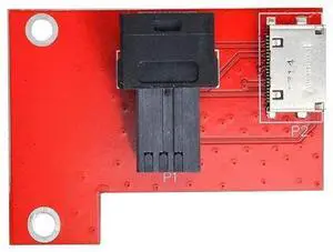 PCIe 4.0 Mini SAS HD SFF-8643 to OCuLink SFF-8611/SFF-8612 Female PCBA Adapter Card with Full Height Bracket PCIe 4.0 Mini SAS HD SFF-8643 to OCuLink SFF-8611/SFF-8612 Female PCBA Adapter Card with Full Height Bracket