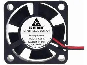 1 Pack Gdstime 3010 Mini DC Brushless Cooling Fan, 30×30×10mm 3CM 24V 2Pin Small Heatsink Fan 1 Pack Gdstime 3010 Mini DC Brushless Cooling Fan, 30×30×10mm 3CM 24V 2Pin Small Heatsink Fan