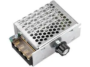 4000W High Power Thyristor Voltage Regulator with Housing, AC 220V Electronic Speed & Voltage Control Switch 4000W High Power Thyristor Voltage Regulator with Housing, AC 220V Electronic Speed & Voltage Control Switch