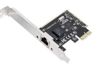 2.5G PCIe Network Card 10/100/1000/2500 Mbps RJ45 LAN Adapter SI-PEX24059 2.5G PCIe Network Card 10/100/1000/2500 Mbps RJ45 LAN Adapter SI-PEX24059