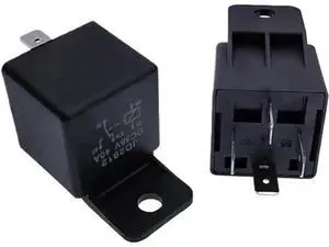 JD2912 Automotive Relay 40A, 4Pin/5Pin, DC 12V/24V/36V/48V/72V, 1.8W Coil with Fixed Mount Hole, Auto Circuit Control Relay (5Pin 40A 72V) JD2912 Automotive Relay 40A, 4Pin/5Pin, DC 12V/24V/36V/48V/72V, 1.8W Coil with Fixed Mount Hole, Auto Circuit Control Relay (5Pin 40A 72V)