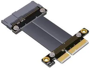 30cm U.2 SFF-8639 NVMe SSD to PCIe 3.0 X4 Extension Cable R27SF, 8Gbps High Speed Transmission 30cm U.2 SFF-8639 NVMe SSD to PCIe 3.0 X4 Extension Cable R27SF, 8Gbps High Speed Transmission