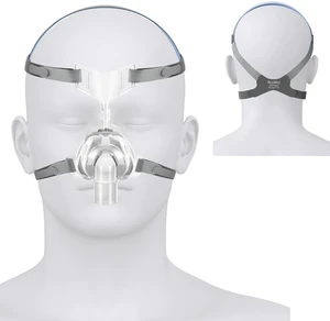 Comfort Fit Nasal Pillow CPAP Mask Accessories Set, Adjustable Headgear Strap, 360° Rotating Hose Comfort Fit Nasal Pillow CPAP Mask Accessories Set, Adjustable Headgear Strap, 360° Rotating Hose