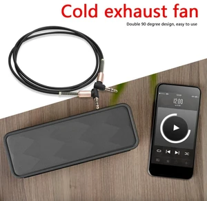 Practical 90 Degrees 3.5 to 3.5mm Jack Speaker Audio Adapter Connector Converter Multi-functional Classic AUX Cable Practical 90 Degrees 3.5 to 3.5mm Jack Speaker Audio Adapter Connector Converter Multi-functional Classic AUX Cable