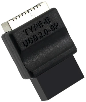 Motherboard USB 2.0 9-Pin To Type-E Front Panel Header USB2.0 9pin Male To Type-E Female Adapter for Desktop PC Motherboard USB 2.0 9-Pin To Type-E Front Panel Header USB2.0 9pin Male To Type-E Female Adapter for Desktop PC