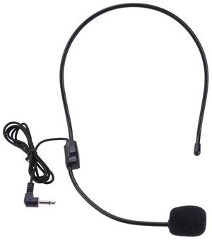 3.5mm Plug Guide Lecture Speech Headset Mic Voice Amplifier Wired Headset Microphone Lightweight Over Head for Teachers 3.5mm Plug Guide Lecture Speech Headset Mic Voice Amplifier Wired Headset Microphone Lightweight Over Head for Teachers
