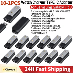 Watch Charger USB C Adapter Right Angle Type C Charger Adapter Magnetic Charging Cable Converter for Galaxy Fit 3 Watch Charger USB C Adapter Right Angle Type C Charger Adapter Magnetic Charging Cable Converter for Galaxy Fit 3