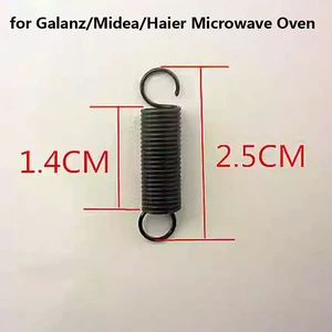 4 PCS Microwave Oven Door Hook Spring Accessories for Galanz/Midea/Haier Microwave Oven Extension Tension Spring 4 PCS Microwave Oven Door Hook Spring Accessories for Galanz/Midea/Haier Microwave Oven Extension Tension Spring