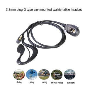 1Pin Earphone Earpiece Headphone with PTT Mic Earphone Walkie Talkie Headset Privacy Accessories for ICOM YAESU Radio 1Pin Earphone Earpiece Headphone with PTT Mic Earphone Walkie Talkie Headset Privacy Accessories for ICOM YAESU Radio