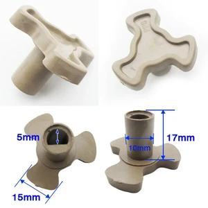 4Pcs 17mm Microwave Oven Turntable Roller Guide Support Coupler Tray Shaft Microwave Oven Glass Turntable Hub Bracket Parts 4Pcs 17mm Microwave Oven Turntable Roller Guide Support Coupler Tray Shaft Microwave Oven Glass Turntable Hub Bracket Parts