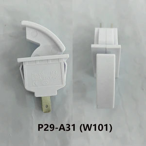 1Pc Refrigerator Door Light Switch 2Pin 6A 250V Momentary Fridge Switch P29-A31 (W101) for Freezer Door Control Light Switches 1Pc Refrigerator Door Light Switch 2Pin 6A 250V Momentary Fridge Switch P29-A31 (W101) for Freezer Door Control Light Switches