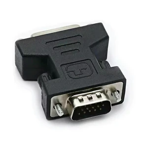 DVI Female To VGA Male Adapter DVI-I 24+5 Port Converter Cable Extender Adapter Connector for Your VGA Monitor Or Display DVI Female To VGA Male Adapter DVI-I 24+5 Port Converter Cable Extender Adapter Connector for Your VGA Monitor Or Display