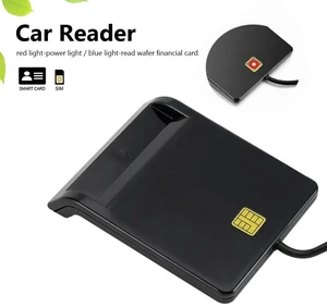 USB 2.0 ligent Card Reader Affordable Easy Use Multi-function for DNIE ATM CAC IC ID Bank SIM Card Reader USB 2.0 ligent Card Reader Affordable Easy Use Multi-function for DNIE ATM CAC IC ID Bank SIM Card Reader