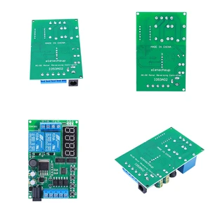 DC 5-24V Motor Forward Reverse Controller Time Relay Forward Reverse Control Limit Start Stop Switch for PLC Car Garage Door DC 5-24V Motor Forward Reverse Controller Time Relay Forward Reverse Control Limit Start Stop Switch for PLC Car Garage Door