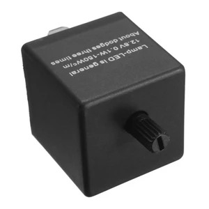 3X 12V 3 Pin LED Adjustable Car Flasher Flash Relay For Turn Signal Light Indicator 3X 12V 3 Pin LED Adjustable Car Flasher Flash Relay For Turn Signal Light Indicator