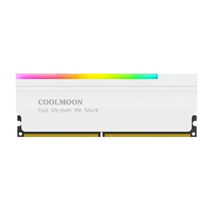 5V-3PIN ARGB DDR Memory RAM Cooler Aura Sync Memory Cooling Vest with Thermal Silicone Pad for Desktop Computer PC Memory 5V-3PIN ARGB DDR Memory RAM Cooler Aura Sync Memory Cooling Vest with Thermal Silicone Pad for Desktop Computer PC Memory