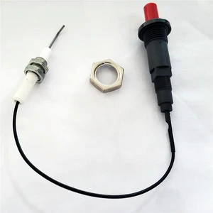 Universal Threaded Ignition Needle Ceramic Electrode Spark Plug Terminal Gas Oven Heater Universal Threaded Ignition Needle Ceramic Electrode Spark Plug Terminal Gas Oven Heater