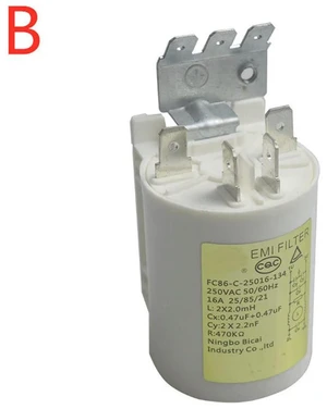 For Little Swan EMI Power Filter Washer Spare Interference Suppressor For Drum Washing Machine Repair Parts Type B For Little Swan EMI Power Filter Washer Spare Interference Suppressor For Drum Washing Machine Repair Parts Type B