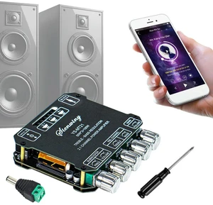 YS-MT21 Digital Audio Power Amplifier Module with Treble & Bass Control Stereo Audio Amplifier for DIY Speakers and Home Audio YS-MT21 Digital Audio Power Amplifier Module with Treble & Bass Control Stereo Audio Amplifier for DIY Speakers and Home Audio