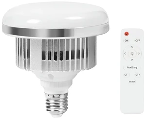 85W LED Photographic Lighting Bulbs E27 Base Lamp with Remote Control Dimmable Daylight Bulb for Photo Studio Softbox 85W LED Photographic Lighting Bulbs E27 Base Lamp with Remote Control Dimmable Daylight Bulb for Photo Studio Softbox